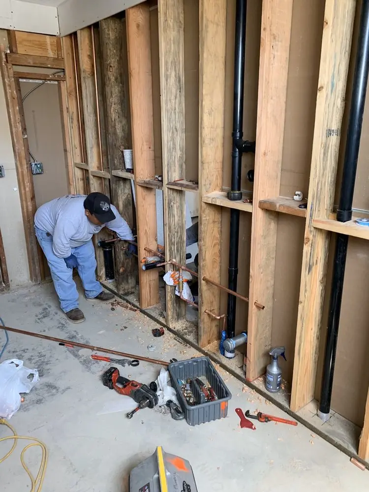 Commercial rough-in plumbing for Gas Line Repair in Baldwin Hills